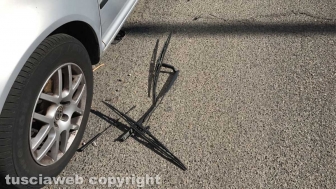 Vandali in azione alle Fortezze