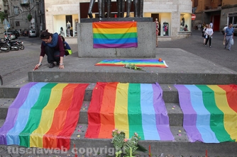 Veglia per le vittime di Orlando