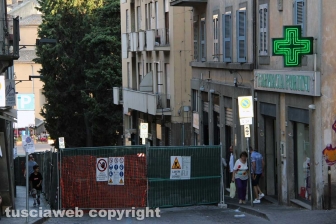 Viterbo - Chiara Frontini (Viterbo 2020) incontra i commercianti di via Cairoli