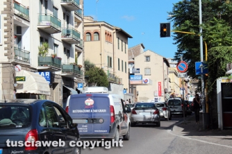 Via della Palazzina - Il sit-in di Solidarietà cittadina