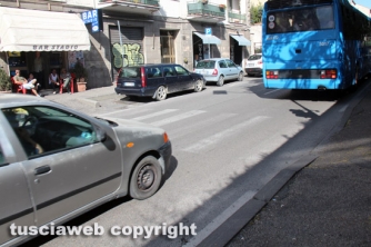 Via della Palazzina - Il sit-in di Solidarietà cittadina