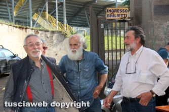 Via della Palazzina - Il sit-in di Solidarietà cittadina