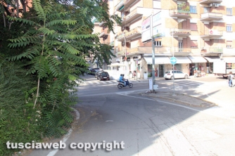 Via della Palazzina - Il sit-in di Solidarietà cittadina