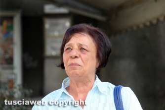 Via della Palazzina - Il sit-in di Solidarietà cittadina