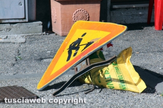 Via della Palazzina - Il sit-in di Solidarietà cittadina