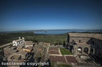 Montefiascone - Panorama da Torre del Pellegrino