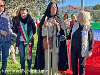 Inaugurazione monumento al pellegrino