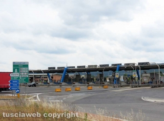 Orte - Il casello dell'autostrada