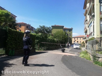 Viterbo - Vigilantes si toglie la vita