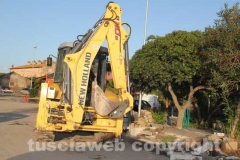 Alluvione - Vigili del fuoco a Montalto