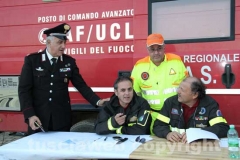 Alluvione - Vigili del fuoco a Montalto