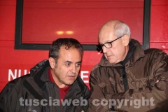 Alluvione - Vigili del fuoco a Montalto