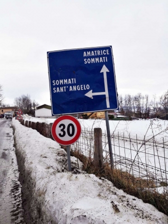 Vigili del fuoco ad Amatrice