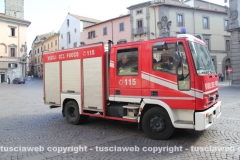 Vigili del fuoco sotto la Prefettura