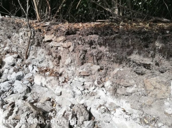 Villa Lante, il muro crollato