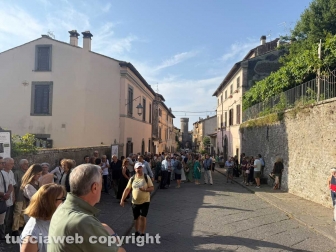 Bagnaia - Villa Lante restaurata e illuminata