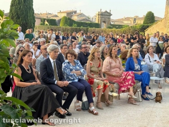 Bagnaia - Villa Lante restaurata e illuminata