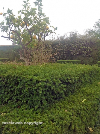 Villa Lante sporca e malridotta