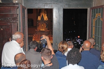 La festa a Palazzo dei Priori