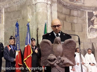 Montefiascone - La celebrazione della Virgo Fidelis - Il capitano Antonino Zangla