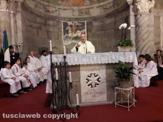 Montefiascone - La celebrazione della Virgo Fidelis - Il vescovo Nicola De Angelis