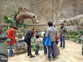 Viterbo - La mostra sui dinosauri a palazzo dei papi