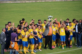 Viterbese - Arzachena, partita e premiazione