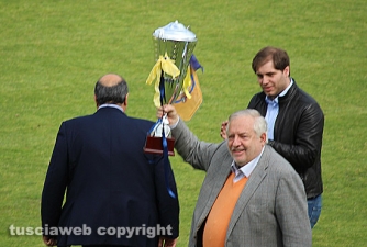 Calcio - Viterbese - I festeggiamenti