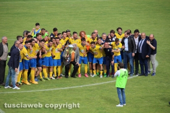 Calcio - Viterbese - I festeggiamenti