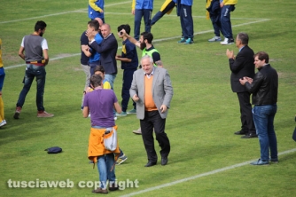 Calcio - Viterbese - I festeggiamenti
