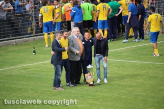 Calcio - Viterbese - I festeggiamenti