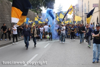 Calcio - Viterbese - I festeggiamenti