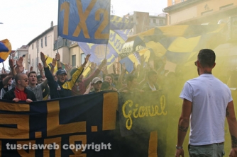Calcio - Viterbese - I festeggiamenti