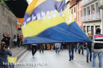 Calcio - Viterbese - I festeggiamenti