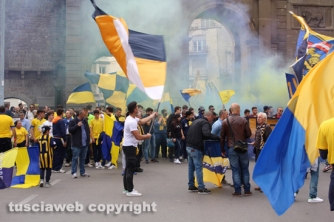 Calcio - Viterbese - I festeggiamenti