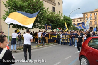 Calcio - Viterbese - I festeggiamenti