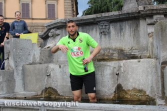 Calcio - Viterbese - I festeggiamenti