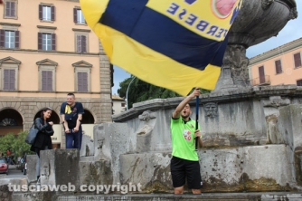 Calcio - Viterbese - I festeggiamenti