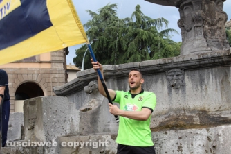 Calcio - Viterbese - I festeggiamenti