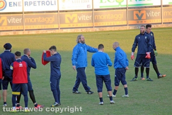 Viterbese, il primo allenamento con Dino Pagliari