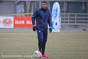 Viterbese, il primo allenamento di Luigi Falcone