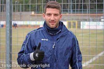 Viterbese, il primo allenamento di Luigi Falcone