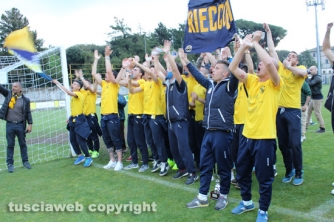 Viterbese in lega pro - I festeggiamenti