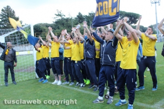Viterbese in lega pro - I festeggiamenti