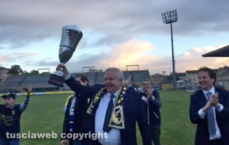 Viterbese in lega pro - I festeggiamenti