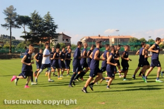 Viterbese in ritiro a Soriano