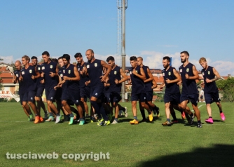 Viterbese in ritiro a Soriano