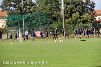Viterbese in ritiro a Soriano