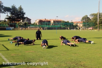 Viterbese in ritiro a Soriano