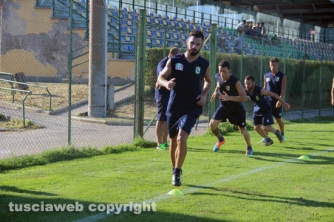 Viterbese in ritiro a Soriano